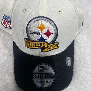 🆕🏈Pittsburgh Steelers New Era 39Thirty Hat Size Med/Log